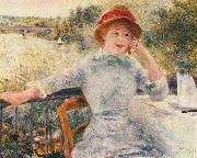 Pierre-Auguste Renoir Portrat der Alphonsine Fournaise oil painting artist